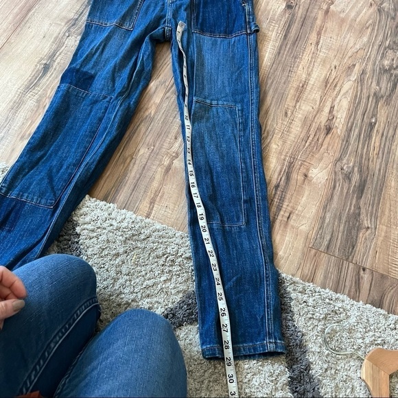 Anthropologie Pilcro And The Letterpress Boho Patchwork Boyfriend Jeans - Picture 9 of 13